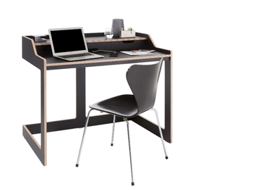 PLANE - Birch writing desk with drawers by Müller Small Living - view 2